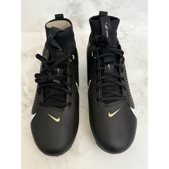 Nike Vapor Edge Pro 360 2 Football Cleats Black Gold FN7759-004 Men\'s Size 10 main image 3